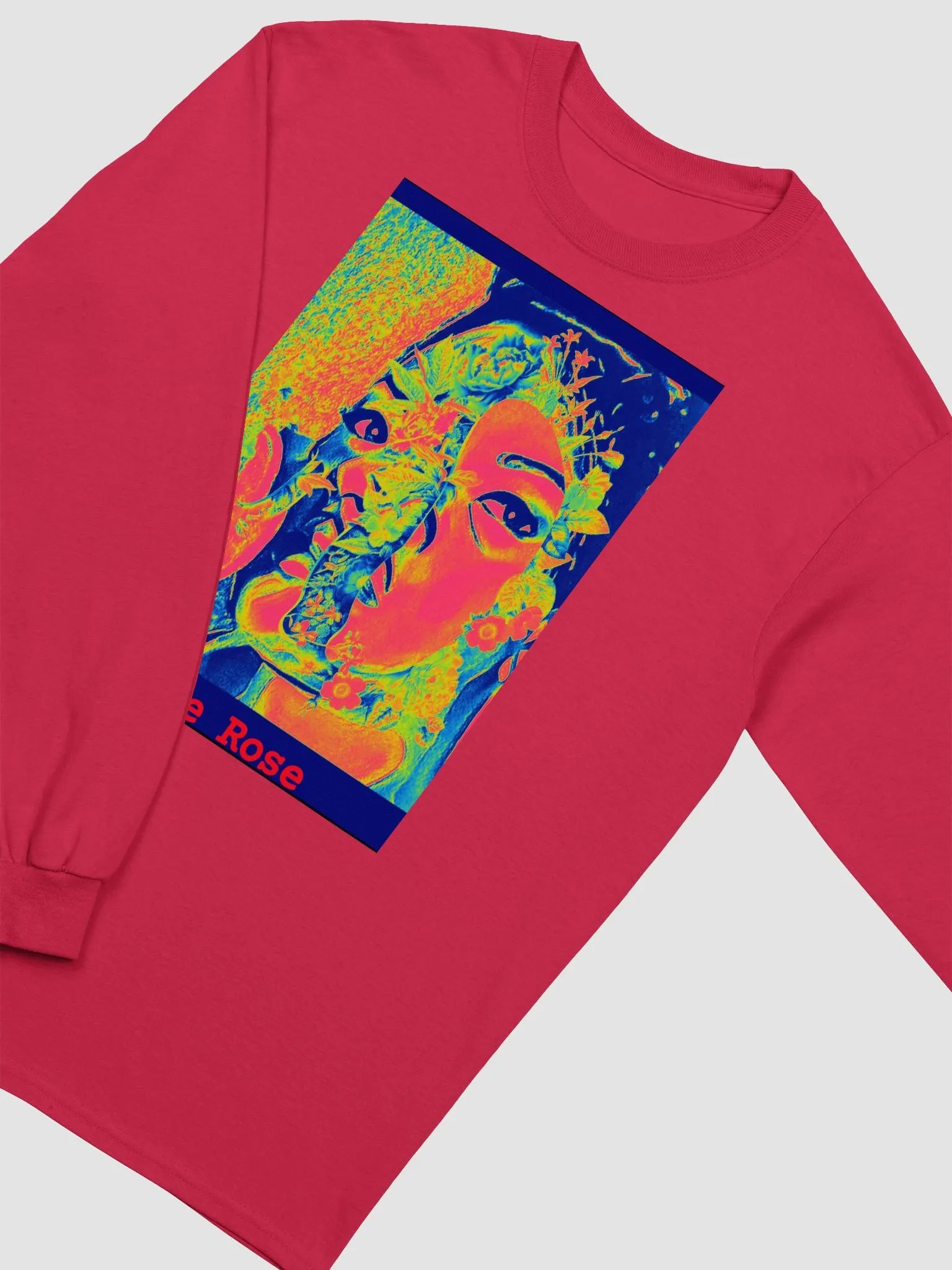 The Rose Multi-Color Red Long Sleeve product image (3)