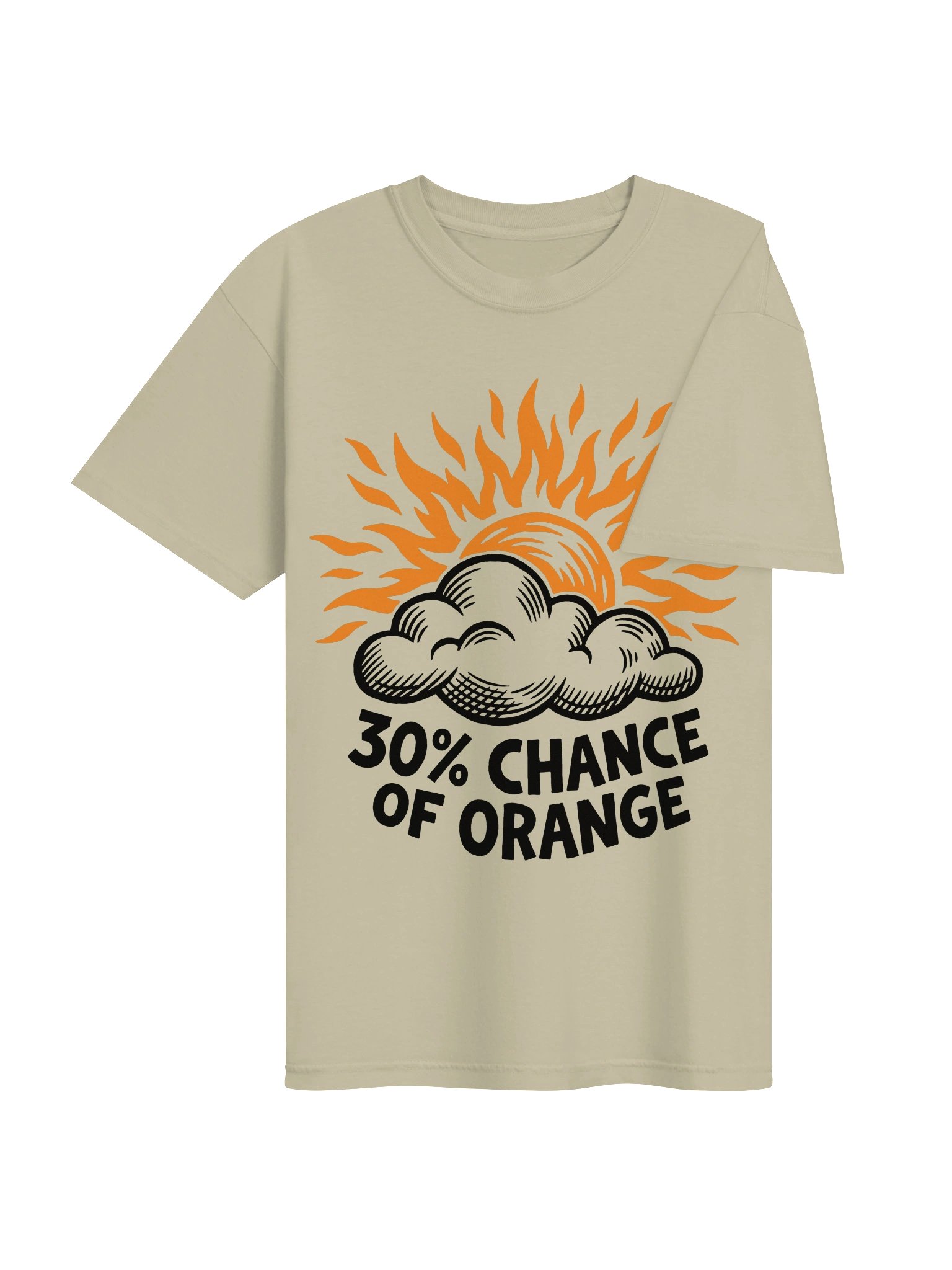 30% Chance of Orange Sunrise Tee product image (8)
