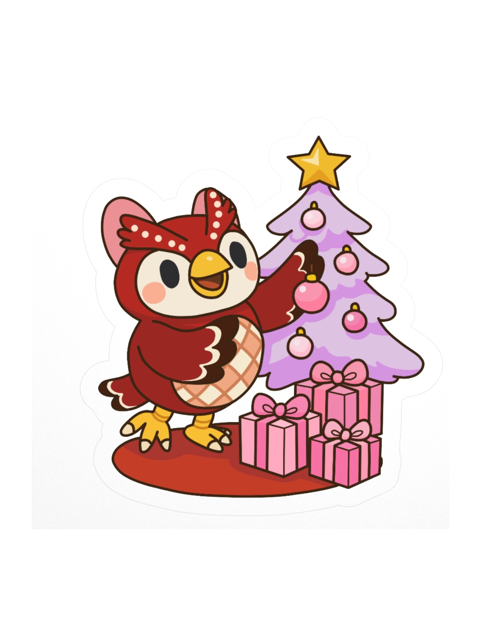 Celeste Christmas Sticker product image (1)