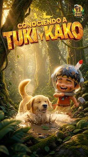 ✨🐶✨CONOZCAMOS A KAKO!! Es el fiel compañero de TUKI, presta atención a lo que se cuenta de él y visita los capítulos completo...