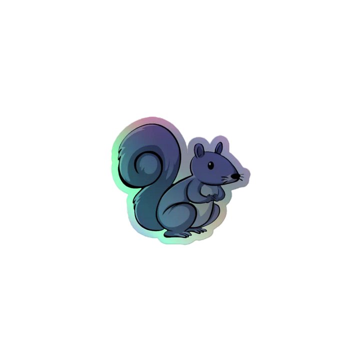 Skwerlie Holo Sticker product image (1)