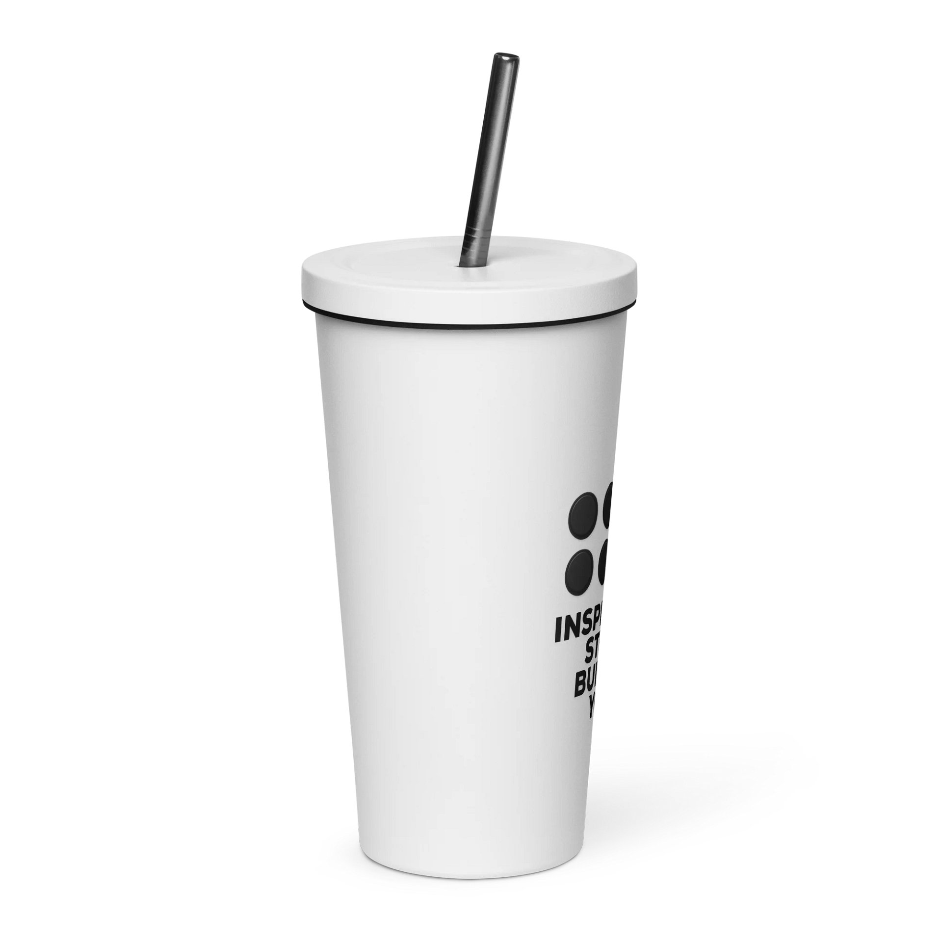 Inspired by Studs Insulated Cup w/ Straw product image (4)