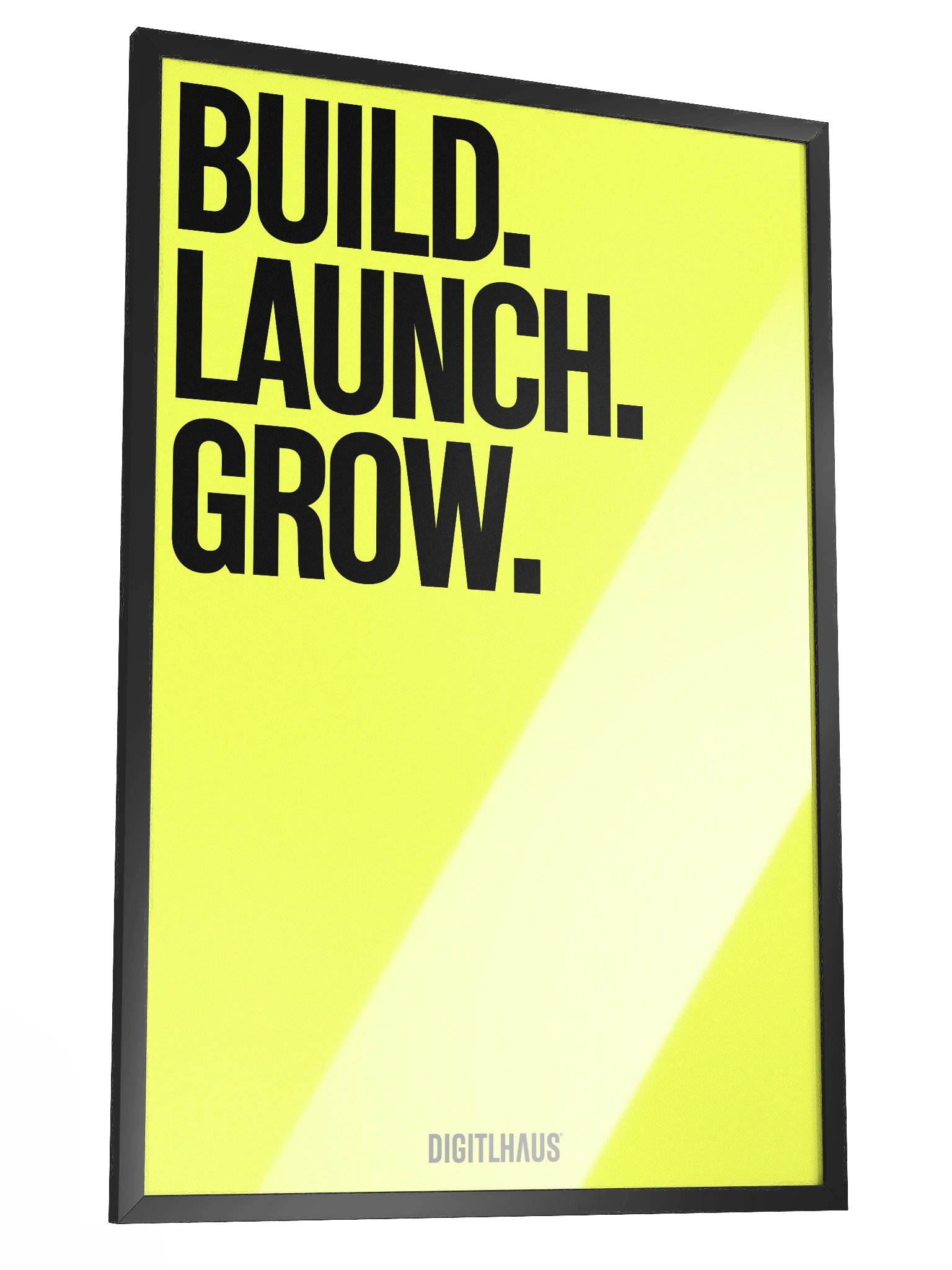 DigitlHaus Build Launch Grow Framed - 24"x36" product image (3)