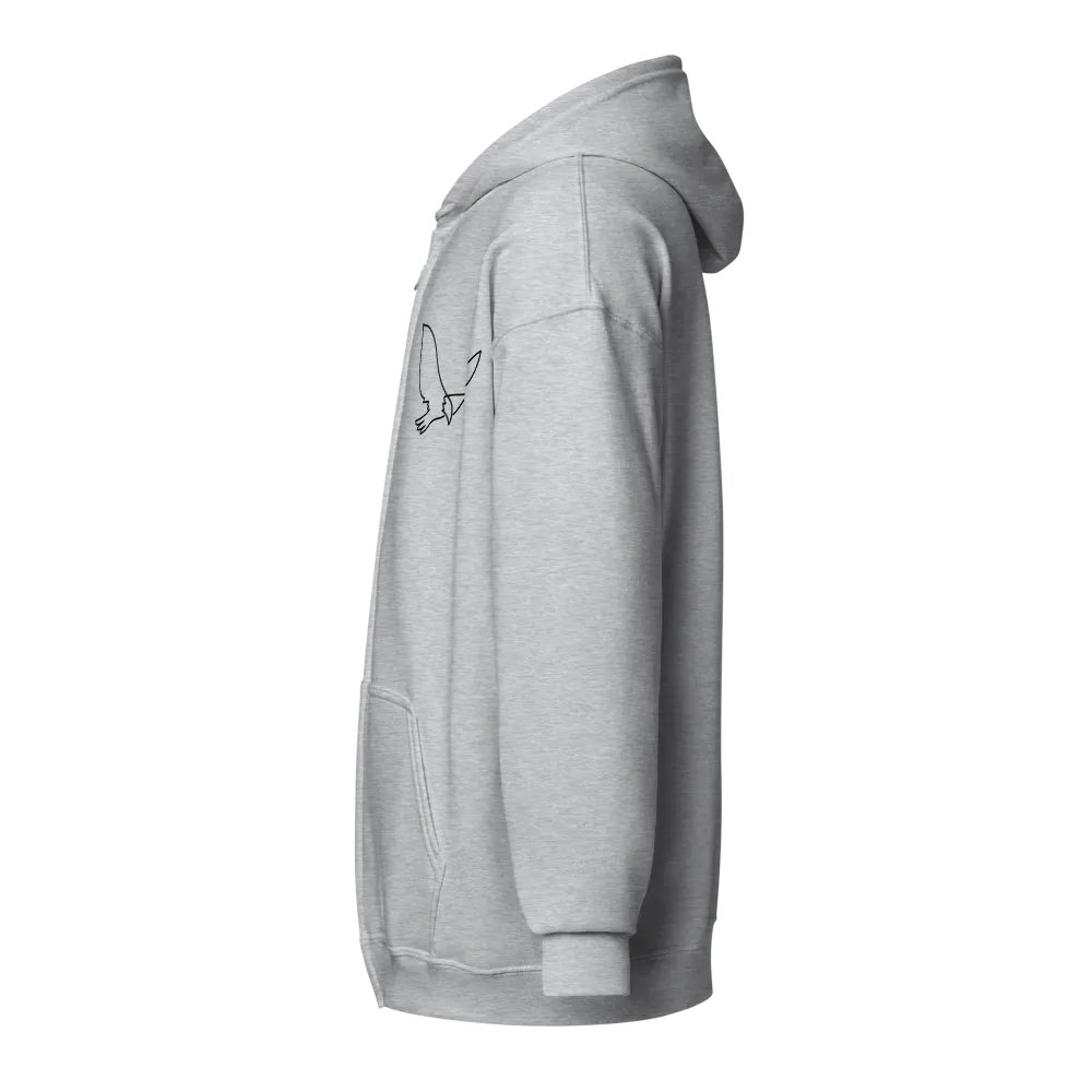 Gildan Unisex Heavy Blend Zip Hoodie product image (3)