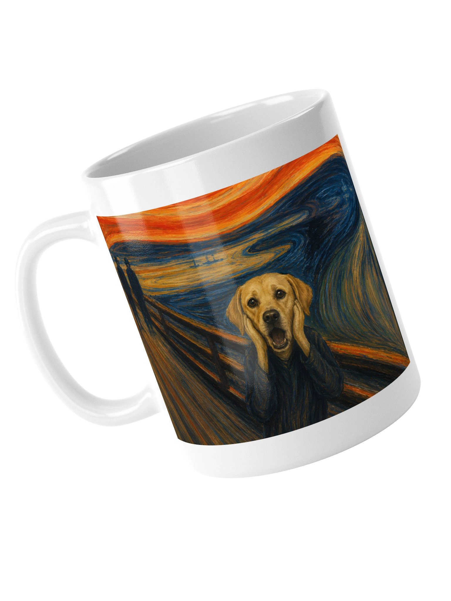Labrador Retriever The Scream Mug product image (5)