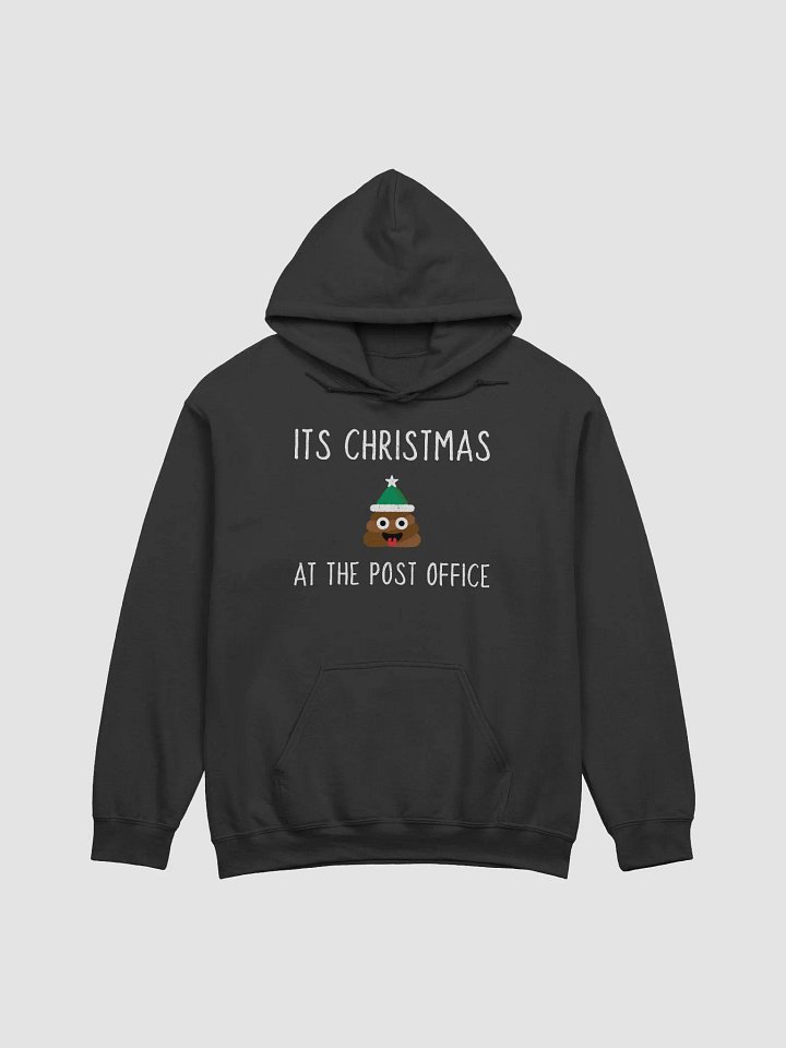 Christmas Poop Emoji Postal Worker Unisex Hoodie product image (1)