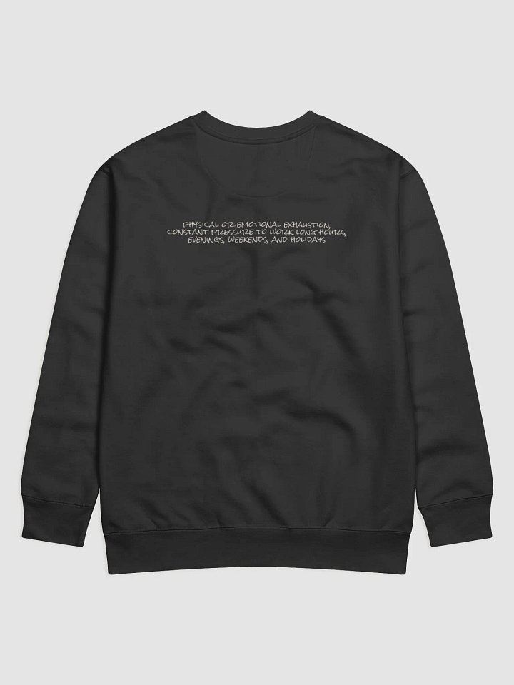 Skeleton Overworked Sweatshirt product image (2)
