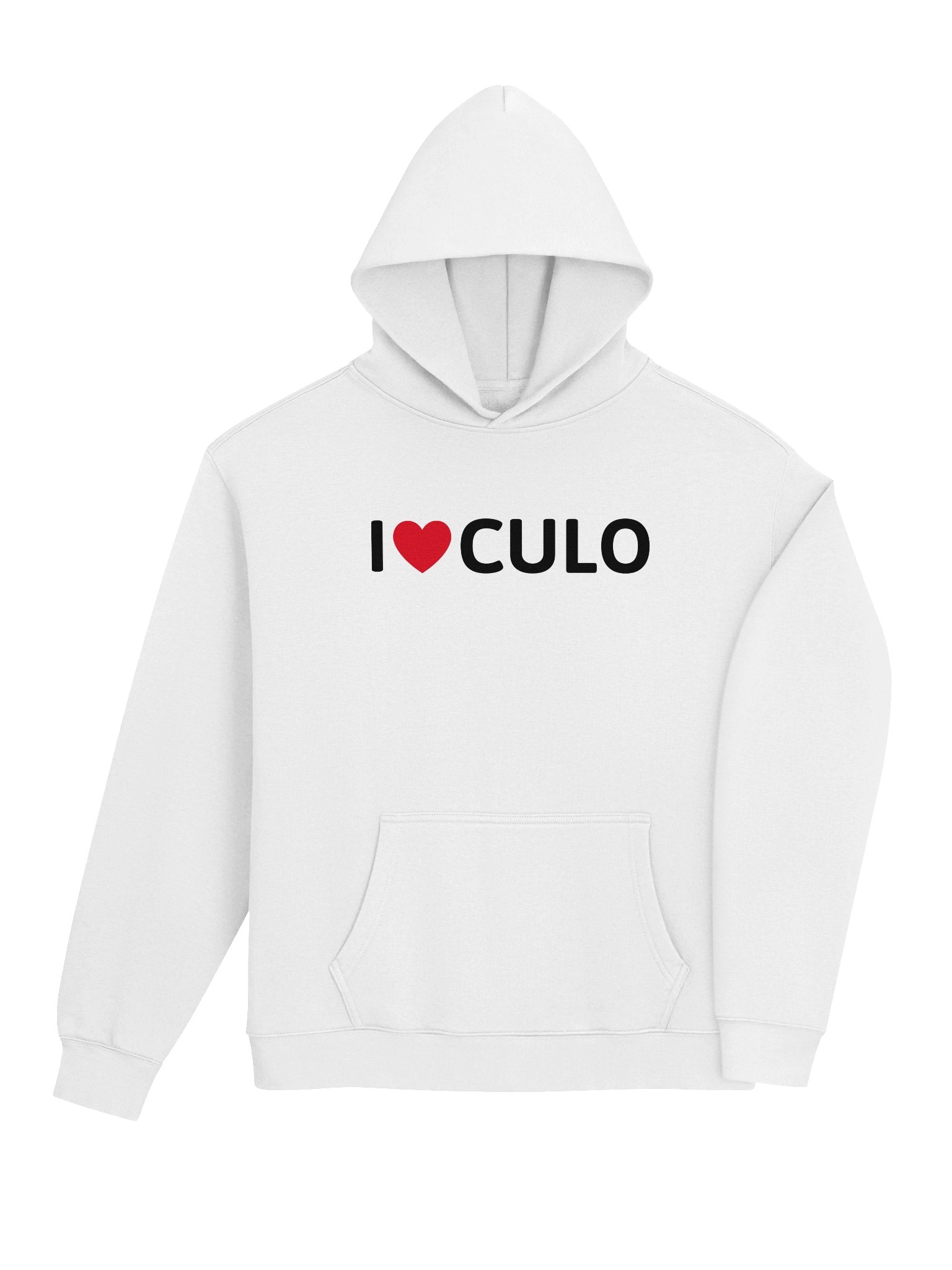 I ♥️ CULO hoodie white product image (4)