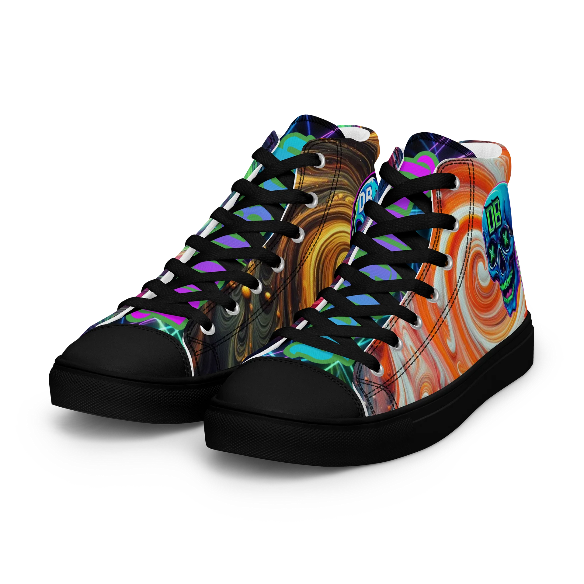 Men's "Cosmic Anarchy" Premium High-Top Sneakers product image (6)