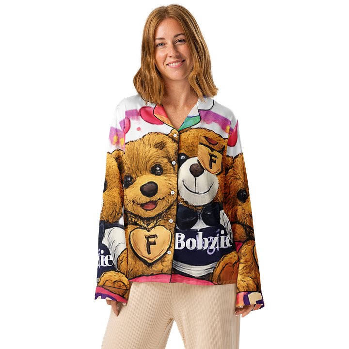 Fayzie & Bobzie Rainbow Love Women’s Pajama Top product image (1)