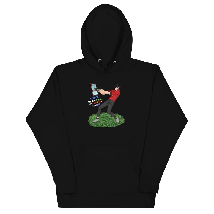 Forced to Touch Grass Hoodie product image (2)