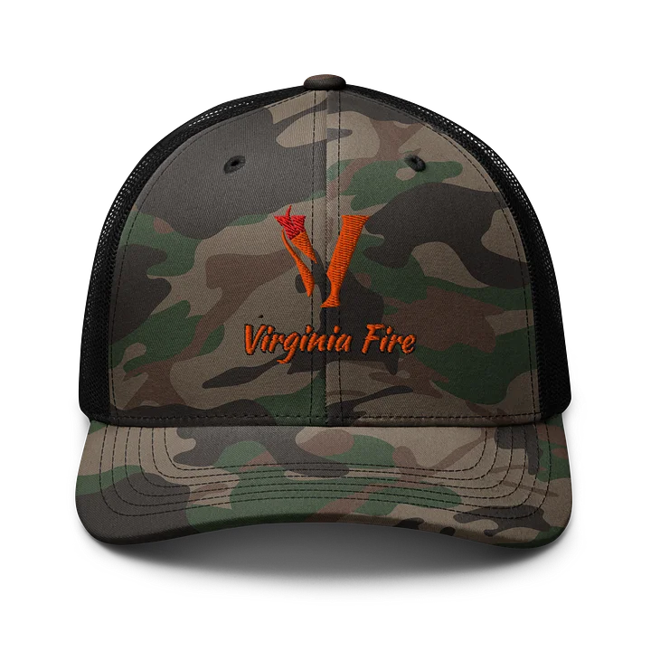 Virginia Fire Camo Hat product image (1)