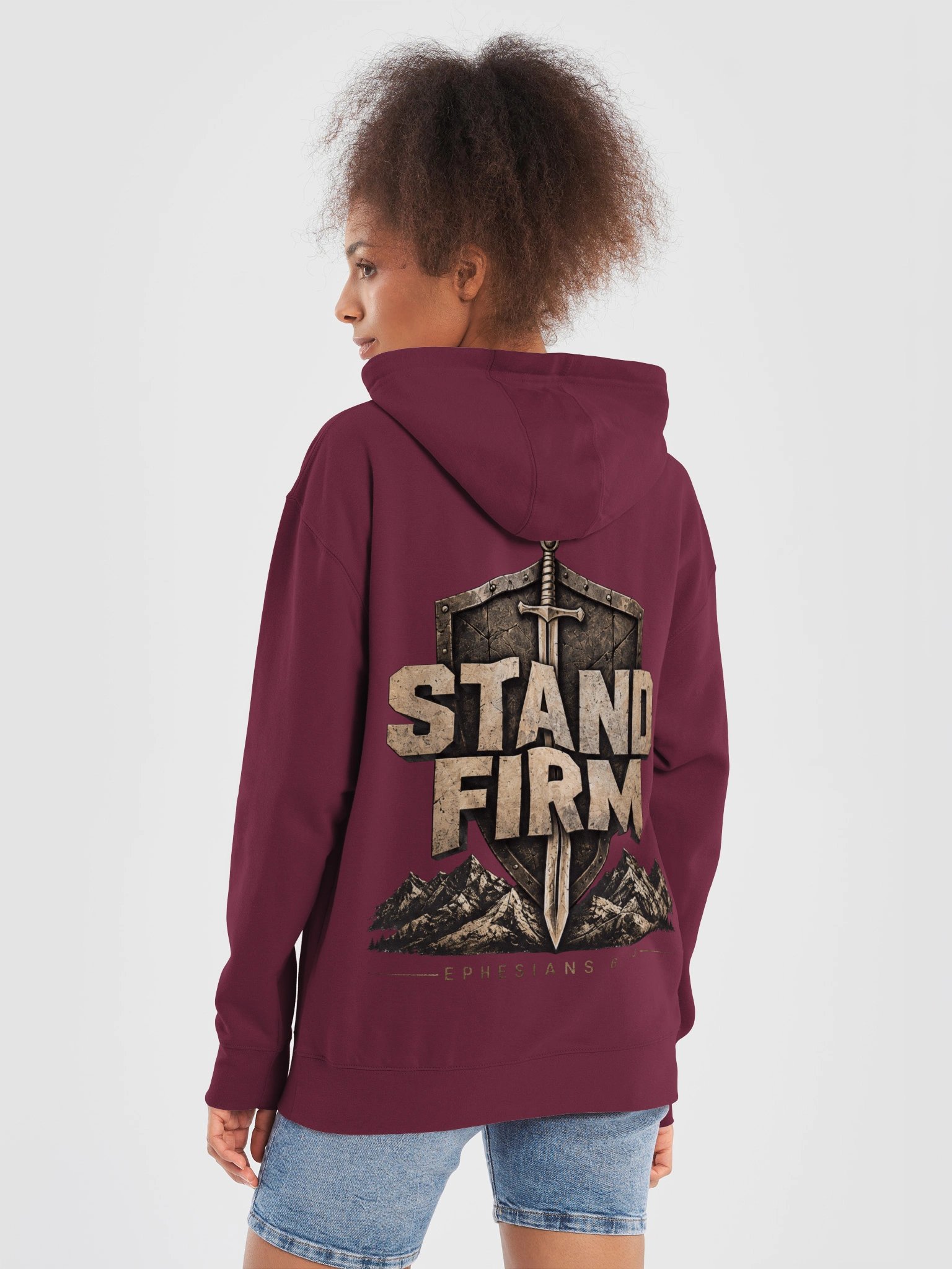 Stand Firm Ephesians 6:13 Unisex Christian Hoodie product image (43)