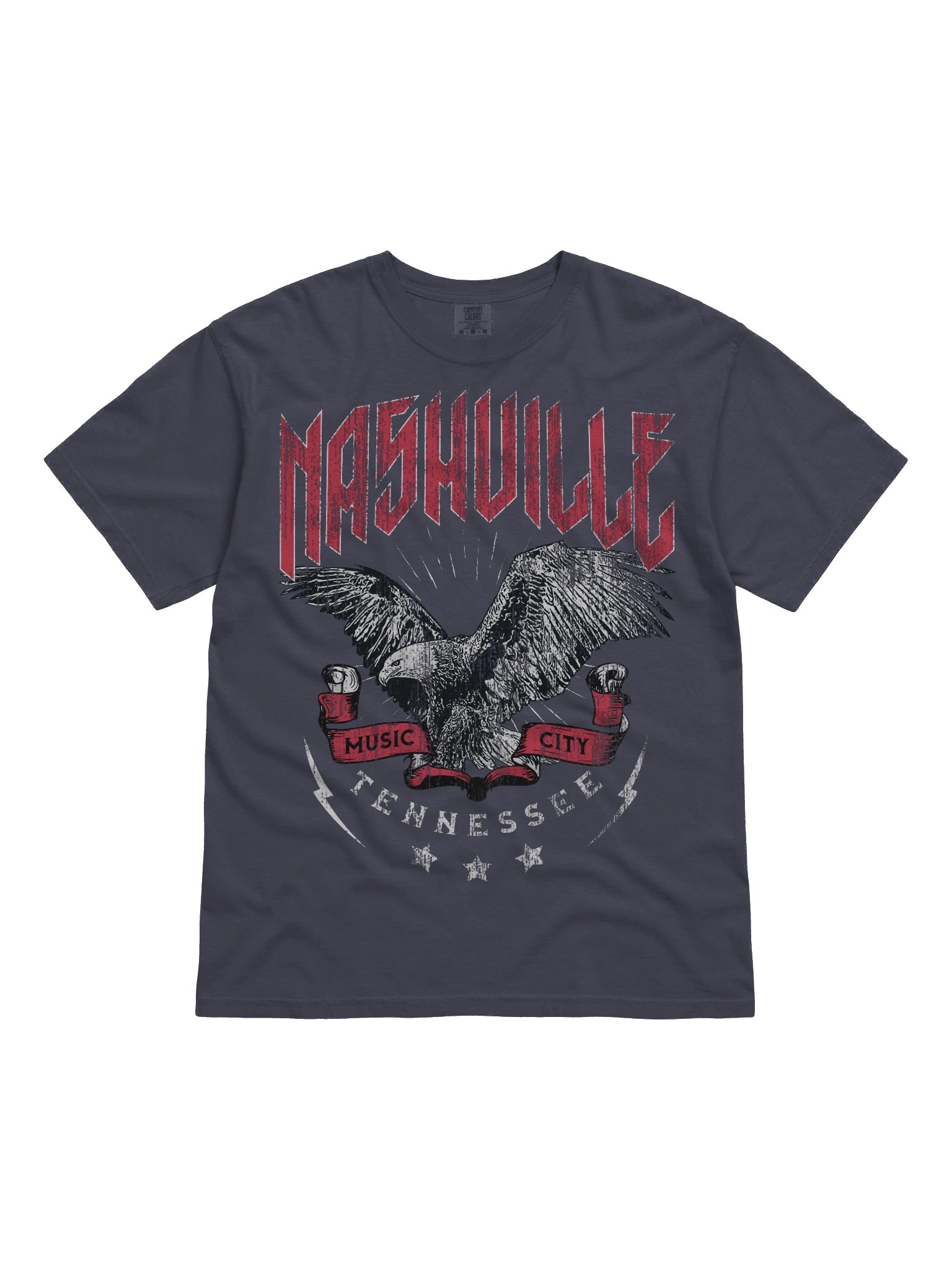 Nashville Music City Shirt – Vintage Eagle Graphic Tee Tennessee product image (4)