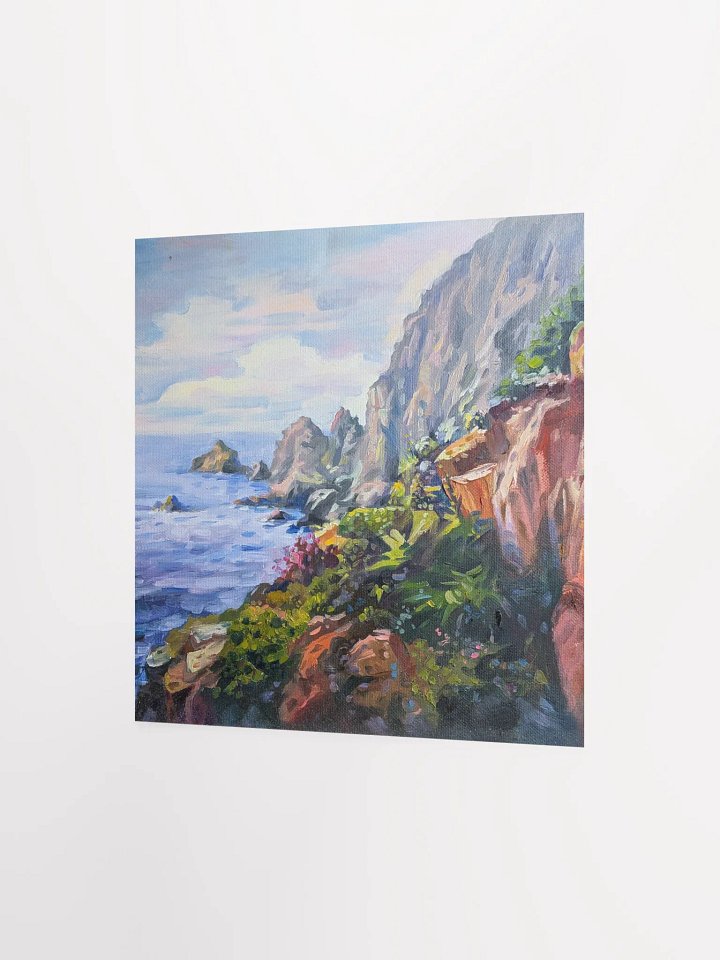 Clif and the Sea-Oil Painting Paper Poster product image (2)