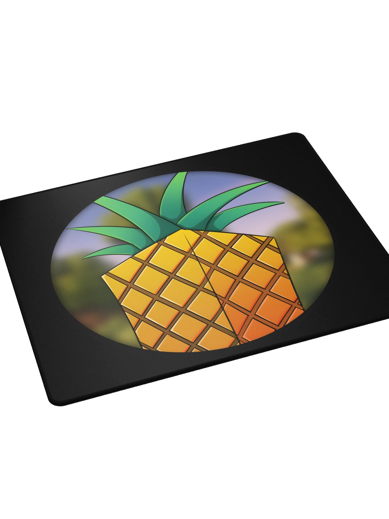 Pineapple Circle Gaming Mouse Pad product image (3)