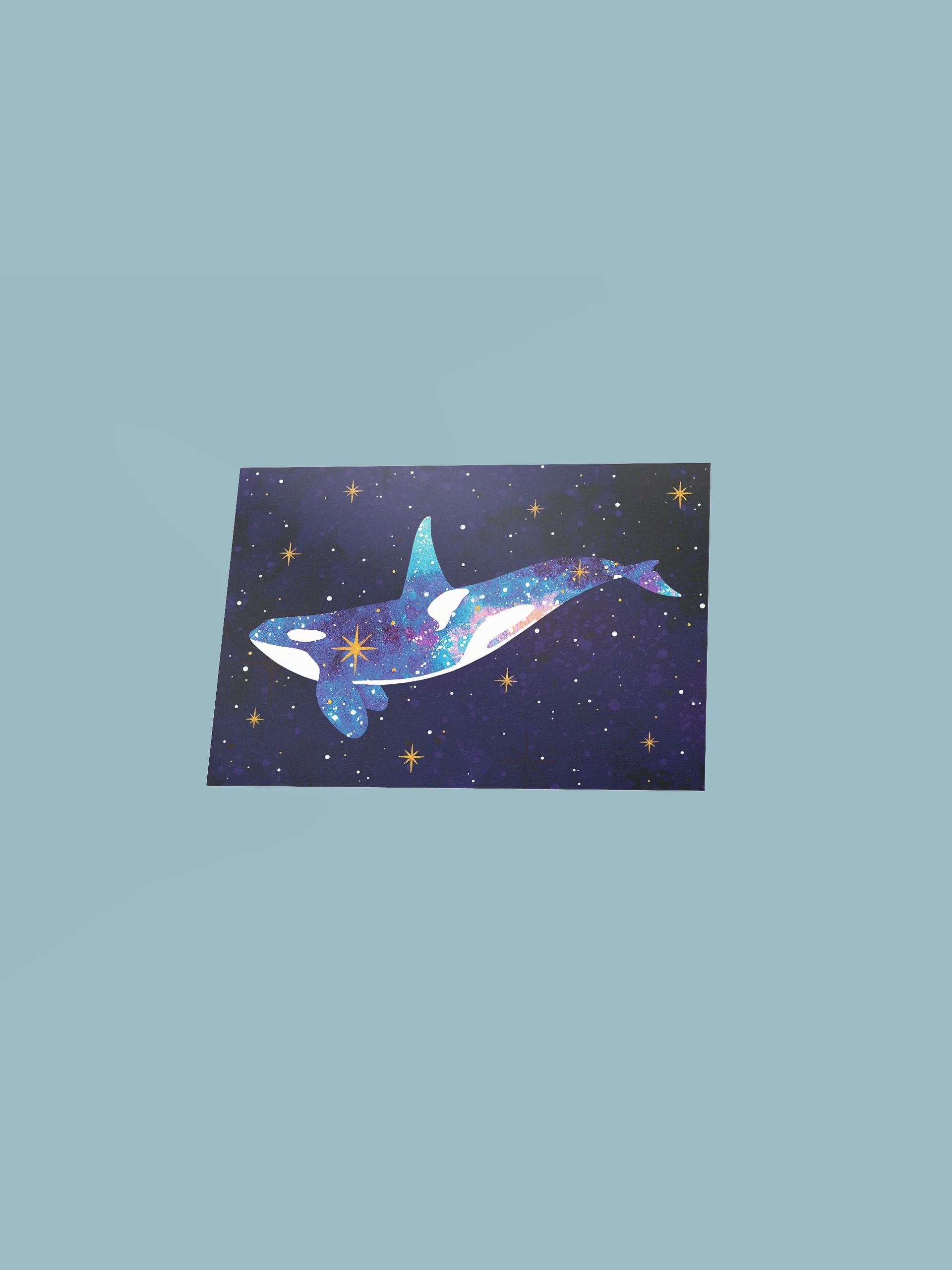 Galaxy Orca - Print product image (3)