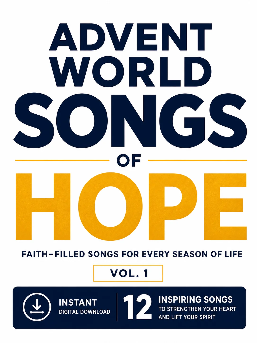Advent World – Songs of Hope Vol. 1 product image (1)