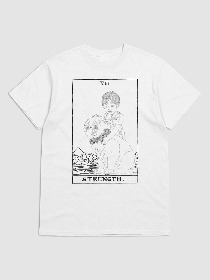 Gage and Church Strength Tarot Card Shirt Minimalist product image (1)