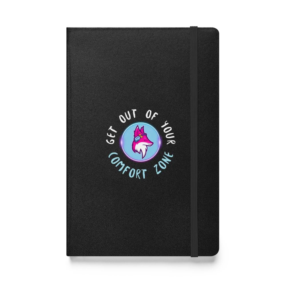Foxy Comfort Zone Hardcover Notebook product image (2)
