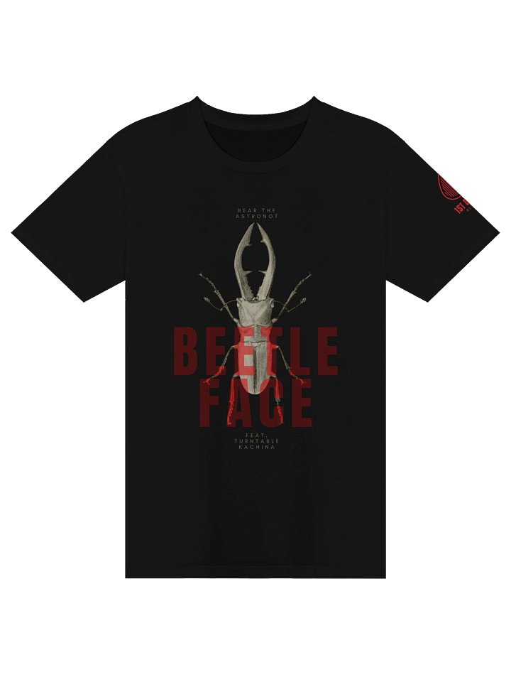 Bear the Astronot & Turntable Kachina BEETLE FACE T-shirt product image (4)