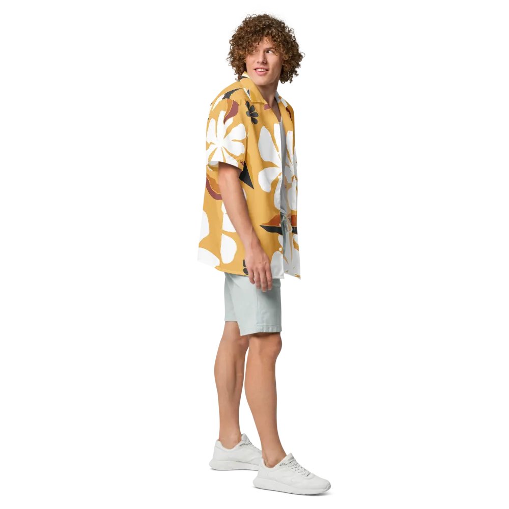 Tropical Breeze Floral Hawaiian Shirt product image (7)