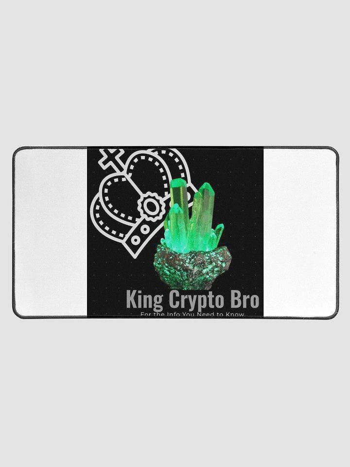 King Crypto Bro Desk Mat product image (1)