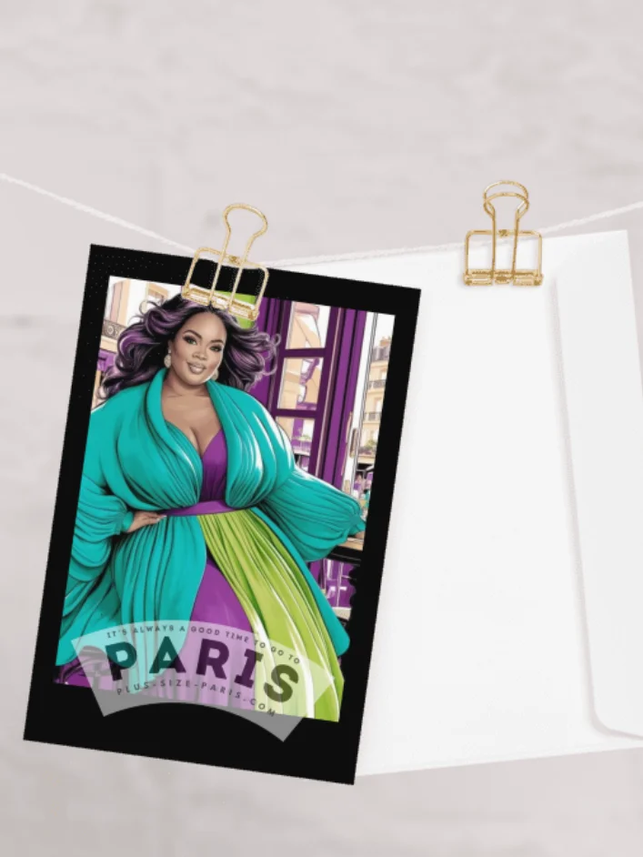 Greeting Card 001 Plus Size Paris product image (2)