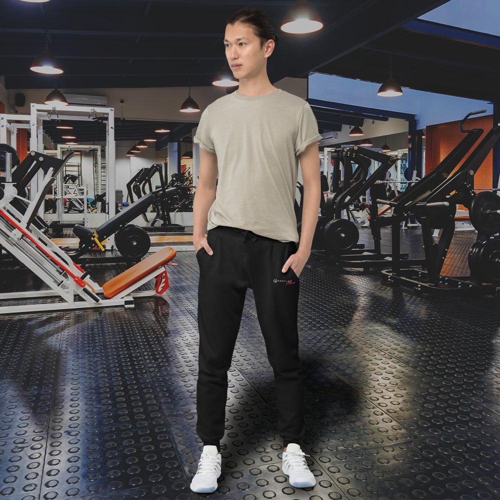 Smashley Fitness - Fitness Pink Fleece Sweatpants product image (1)