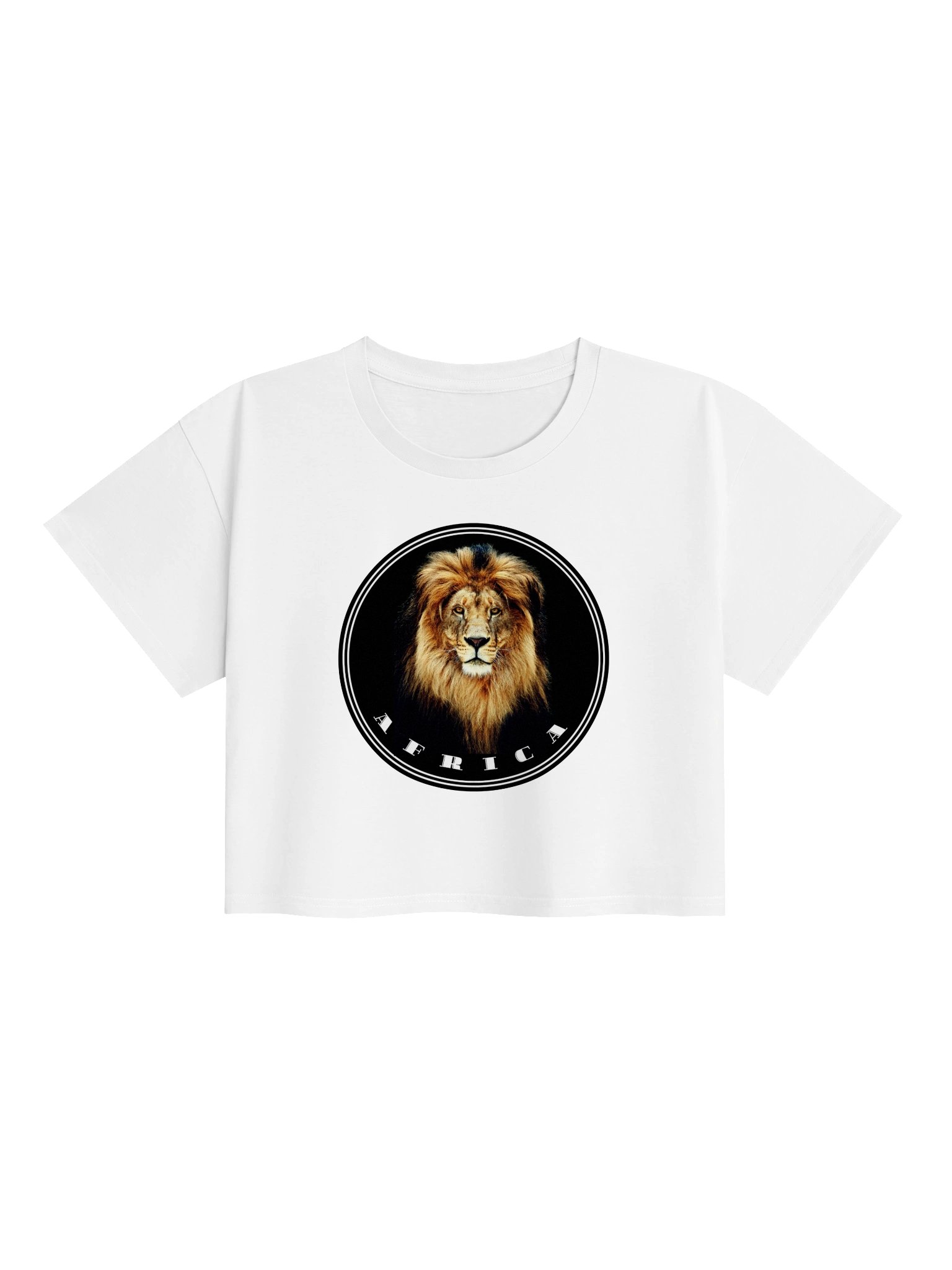 Lion Circle - Graphic Women’s Crop Top product image (1)