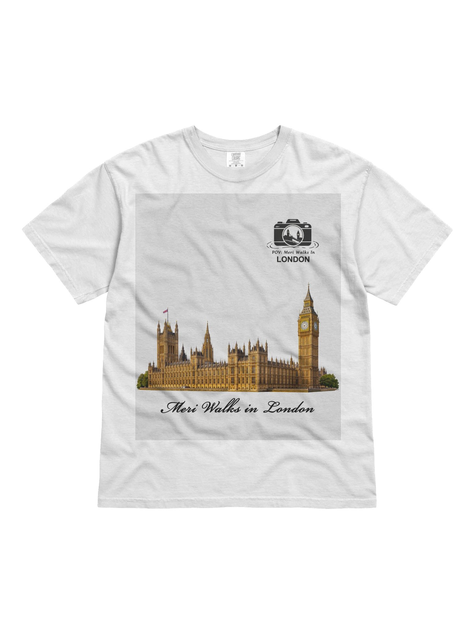 Big Ben Design 2 Comfort Colors Garment-Dyed Heavyweight T-Shirt product image (1)
