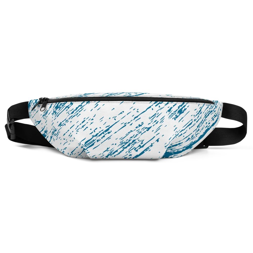 Blue Texture Fanny Pack product image (7)