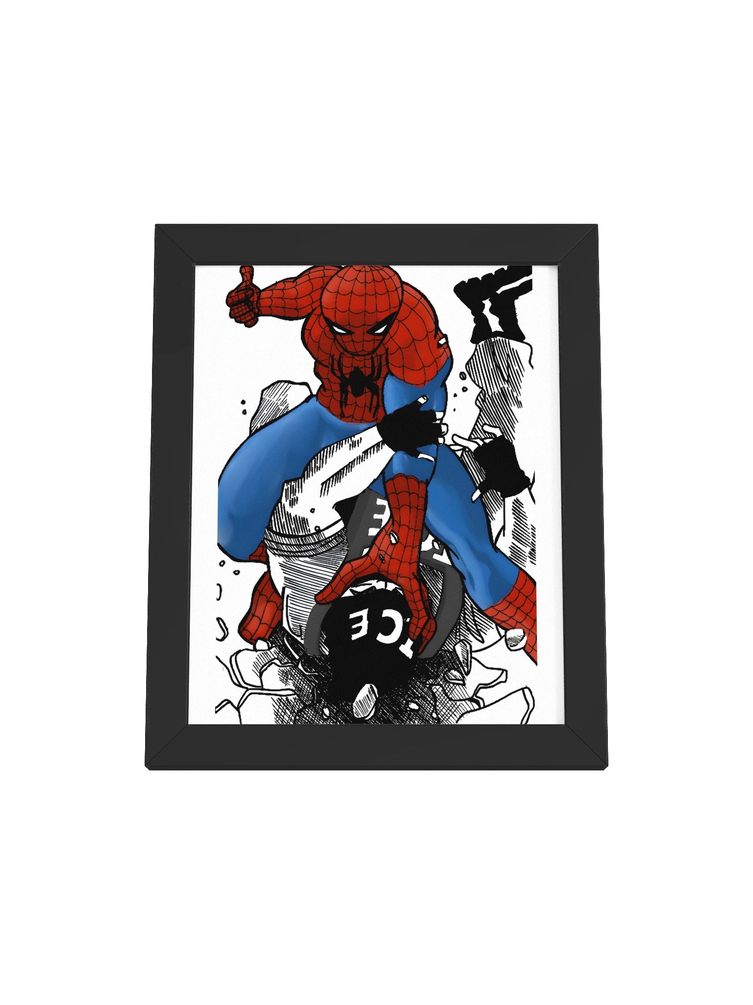 Keeping the Neighborhood Friendly- Peter Parker Version (Framed) product image (5)