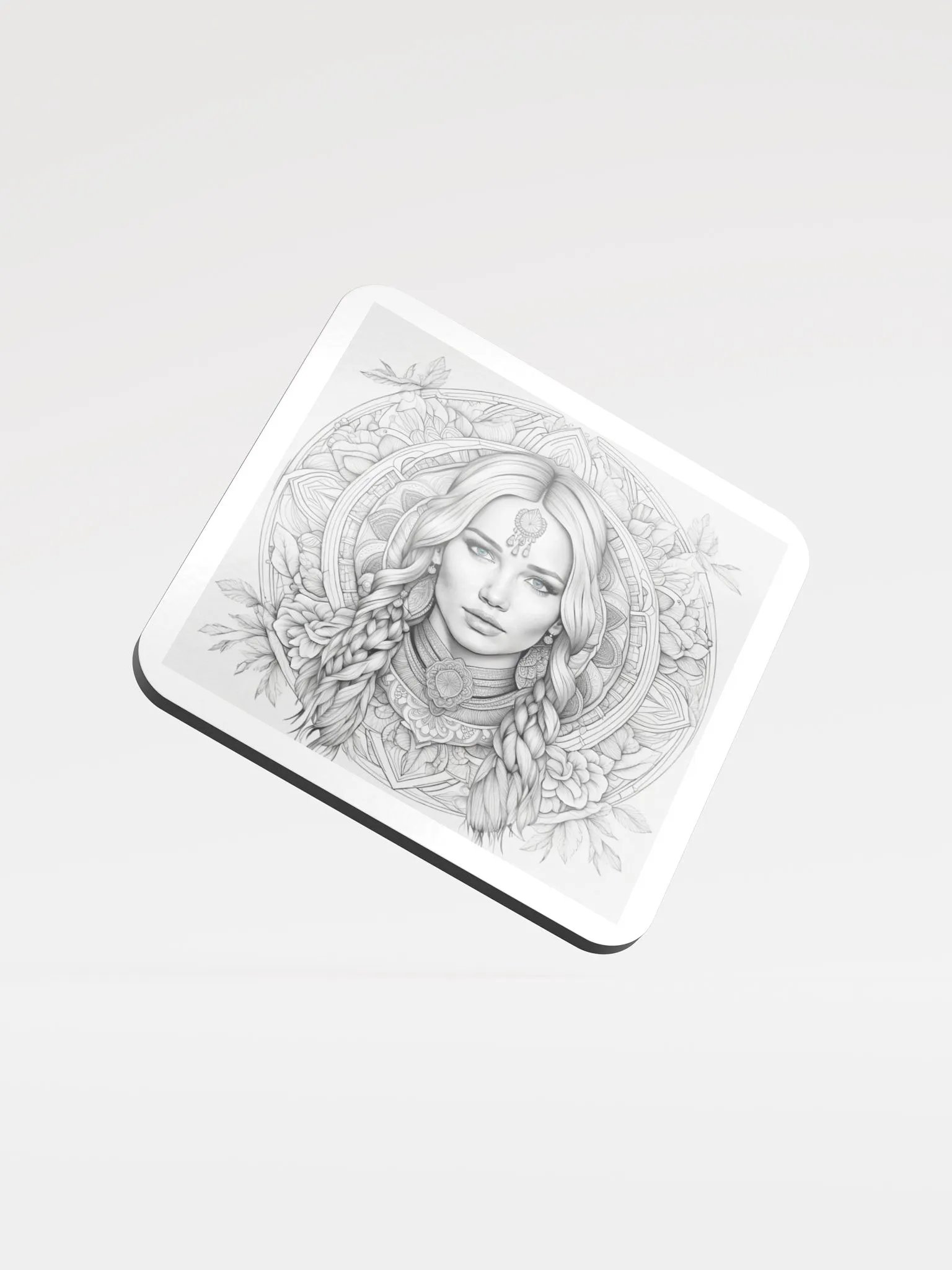 Mandala Muse Glossed Coaster product image (1)