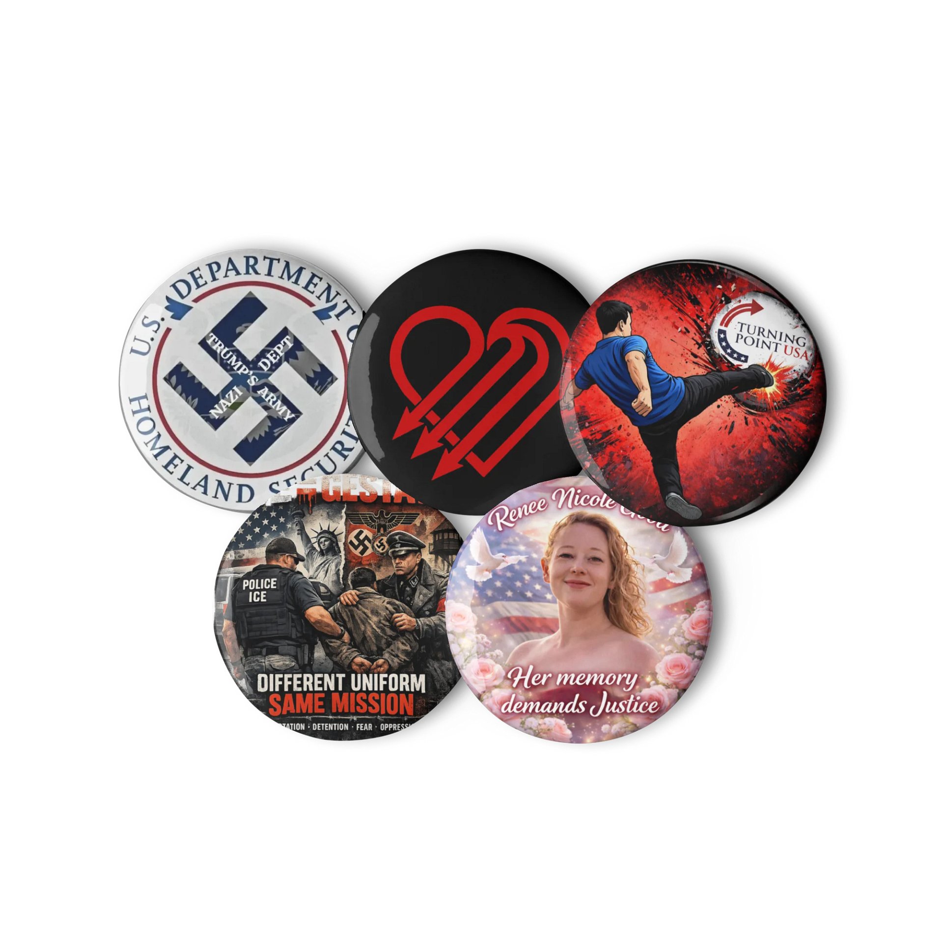 Justice Pins Set product image (2)