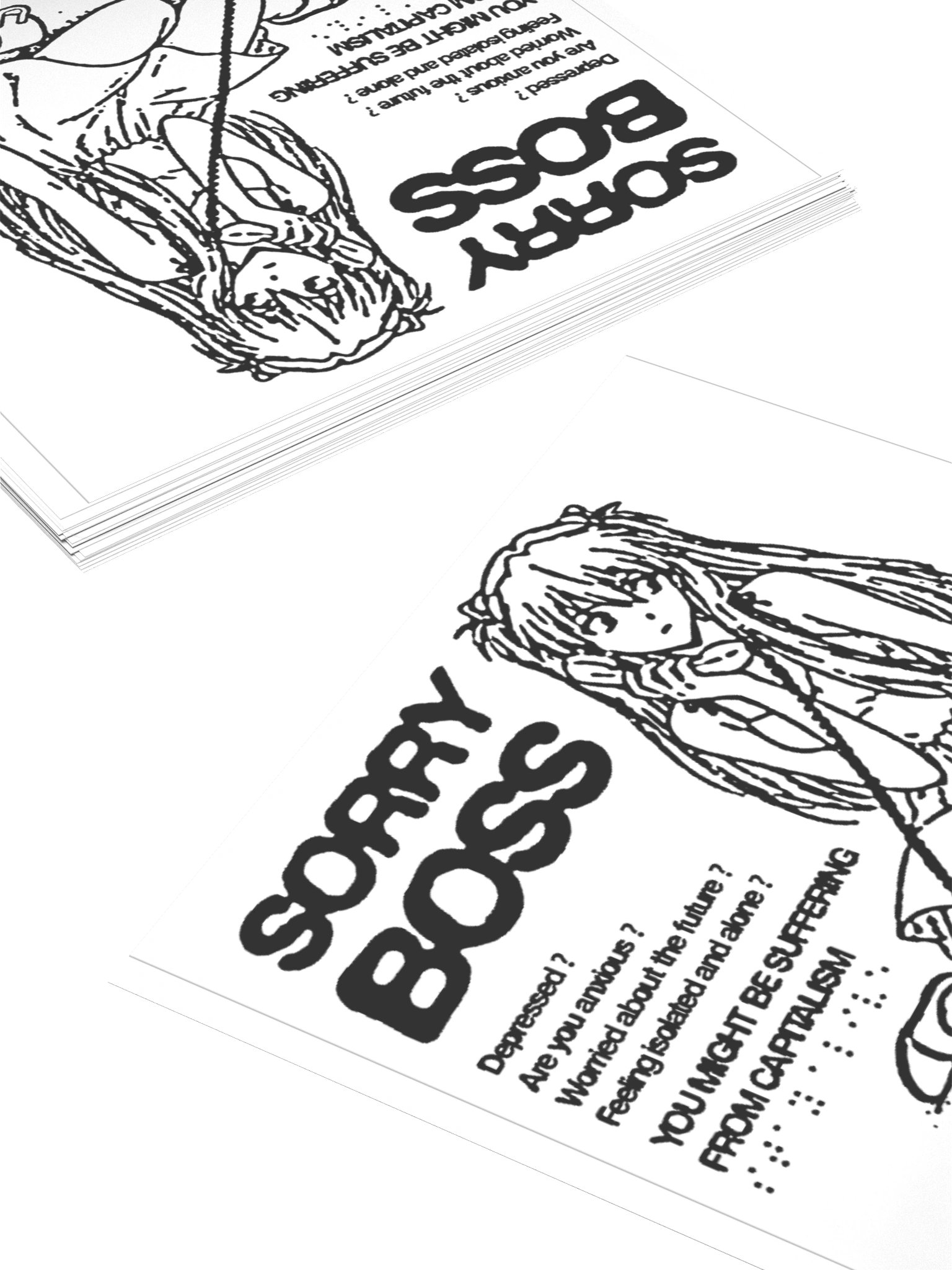 SORRY BOSS STICKERS product image (11)