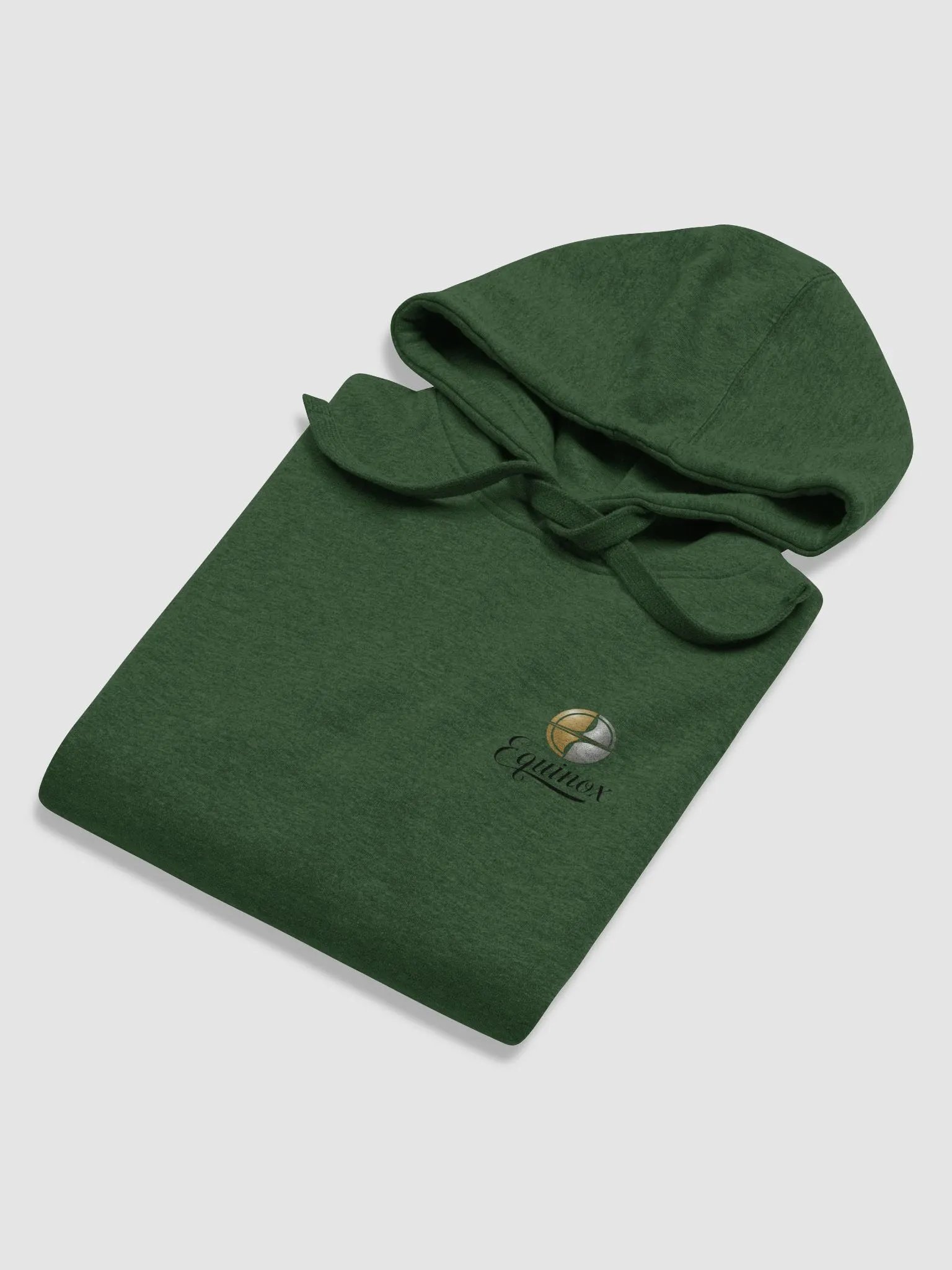 Equinox Harmony Unisex Premium Hoodie - Gold & Silver Logo Design product image (6)