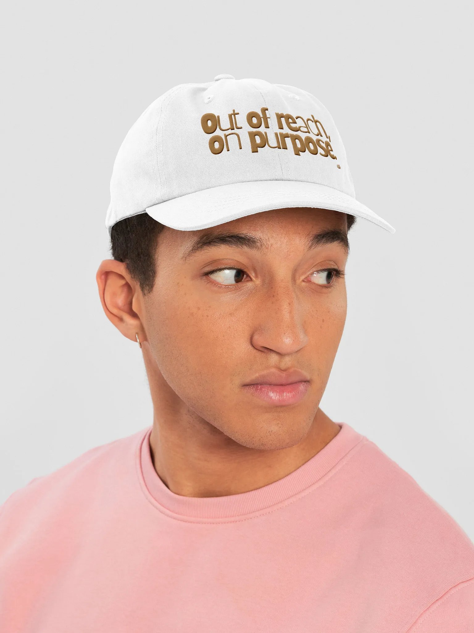 Out of Reach Embroidered Classic Dad Hat product image (38)