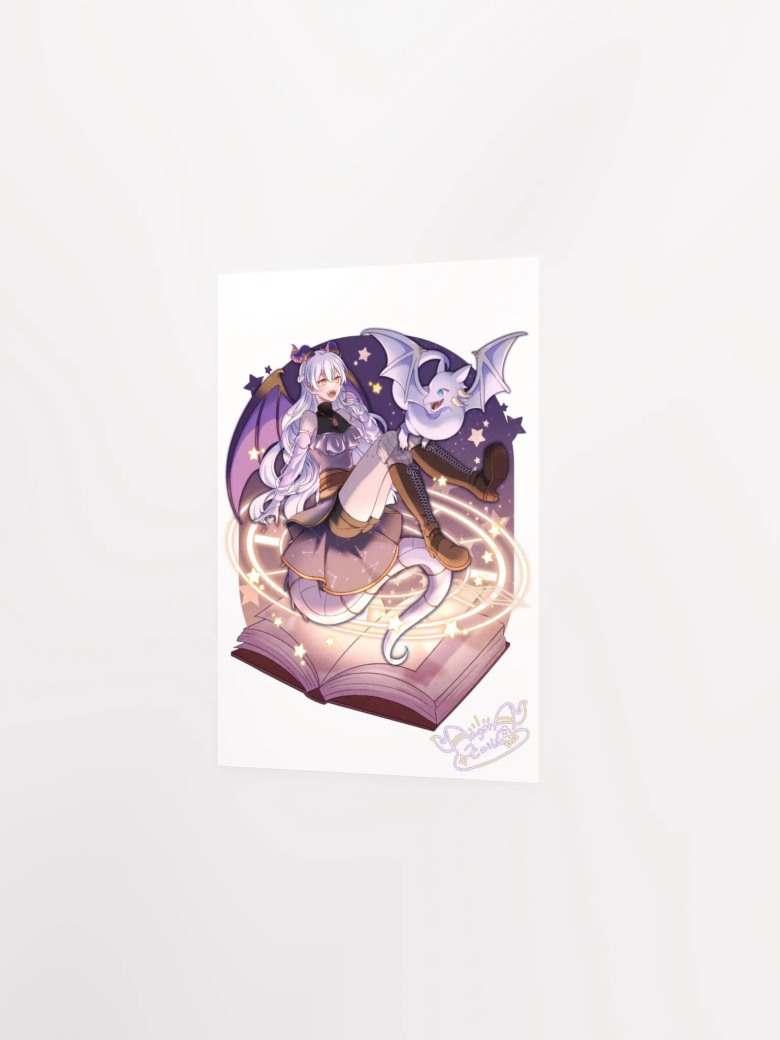 Space Dragon Debut Poster product image (2)