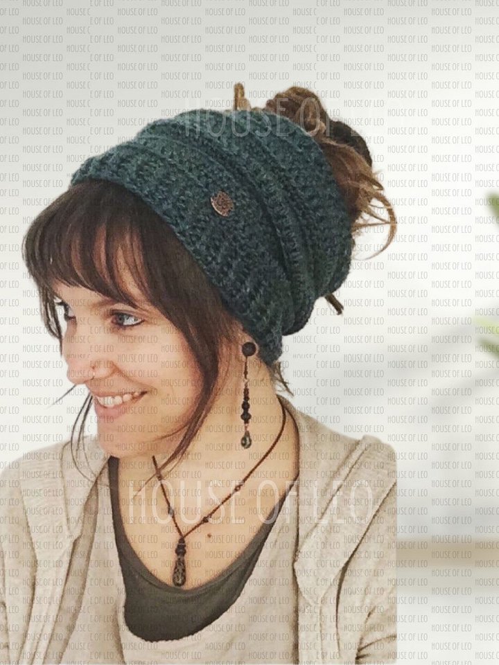 3in1 DreadBand, Crochet Pattern Headband product image (1)