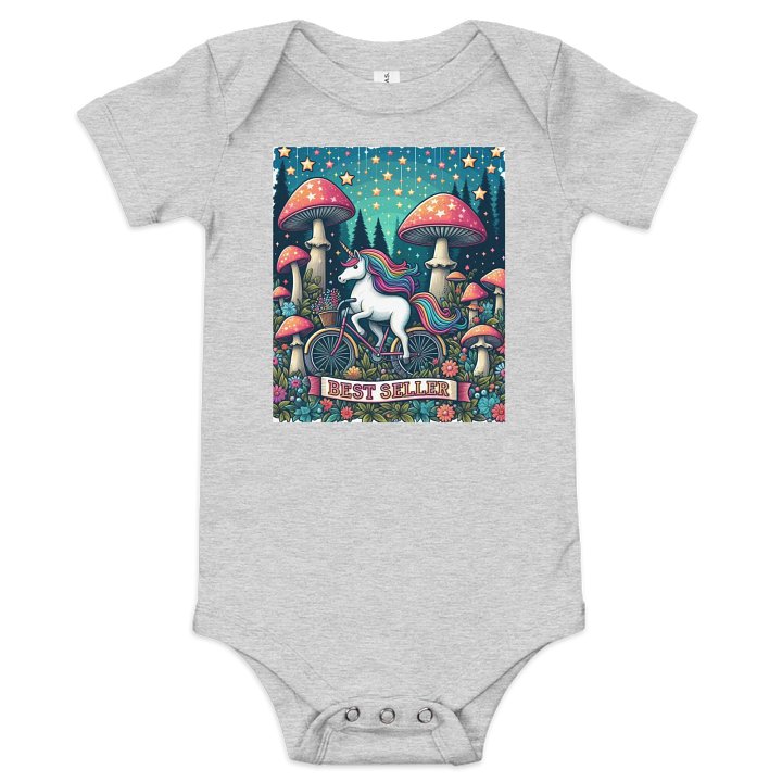 Unicorn in the Mushroom Forest Baby Set product image (4)