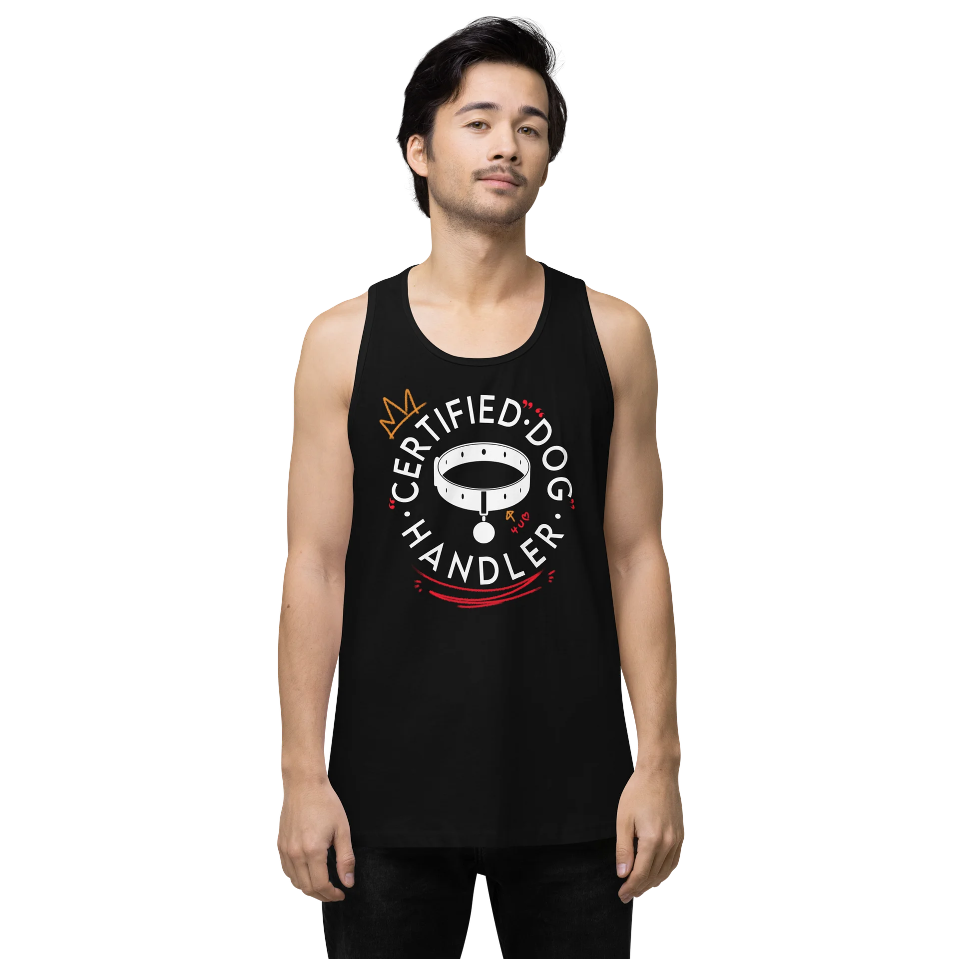 "Certified" "Dog" Handler Tank Top product image (1)