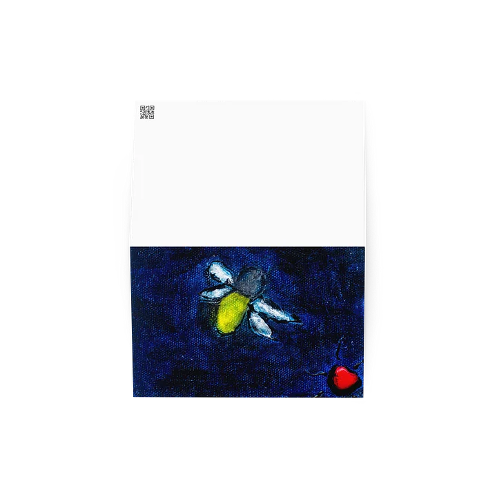 Still Glowing — Firefly Painting — Printed Greeting Card — Beyond The Thicket product image (2)