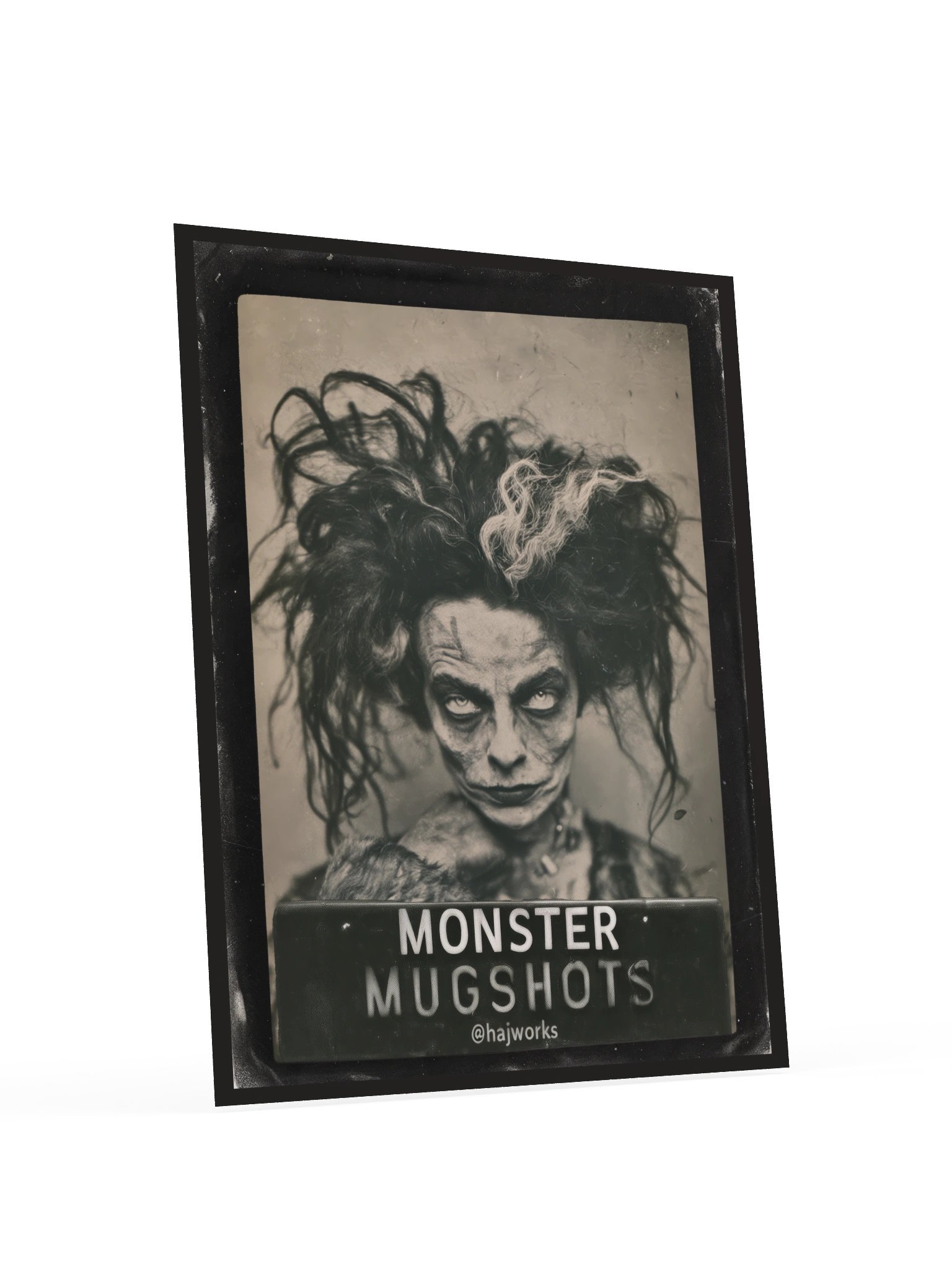 Monster Mugshots No. 008 — Matte Art Print product image (4)