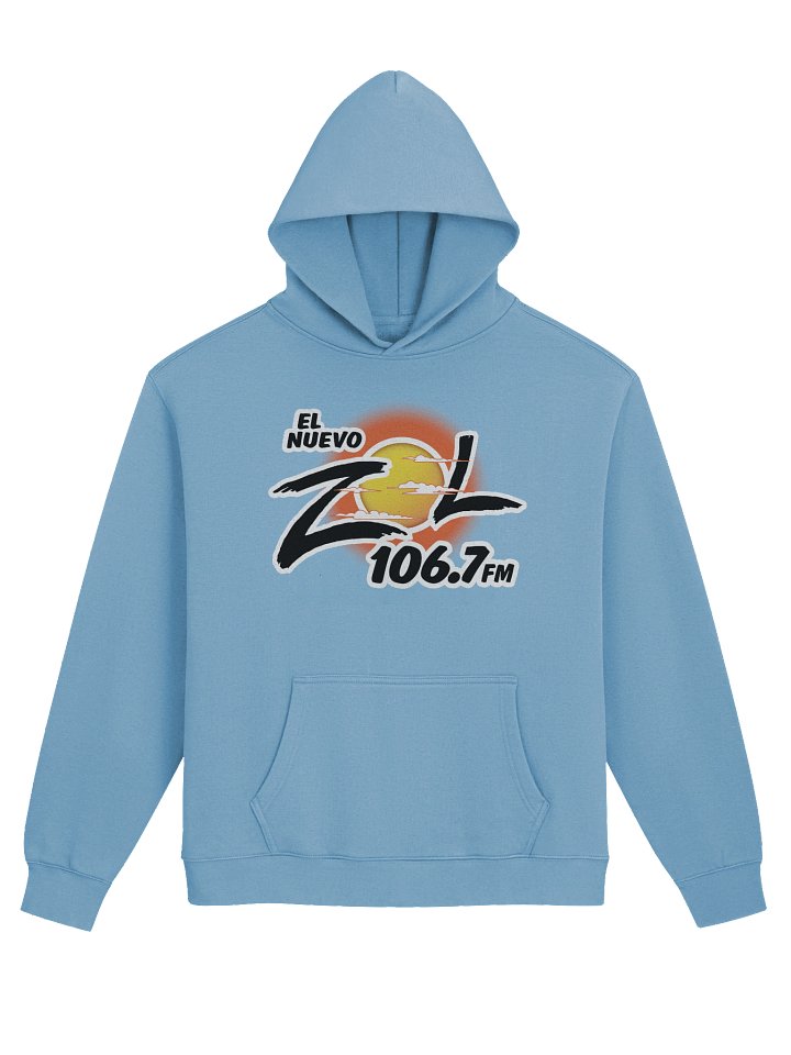 El Zol 106.7 Unisex Premium Oversized Hoodie product image (1)
