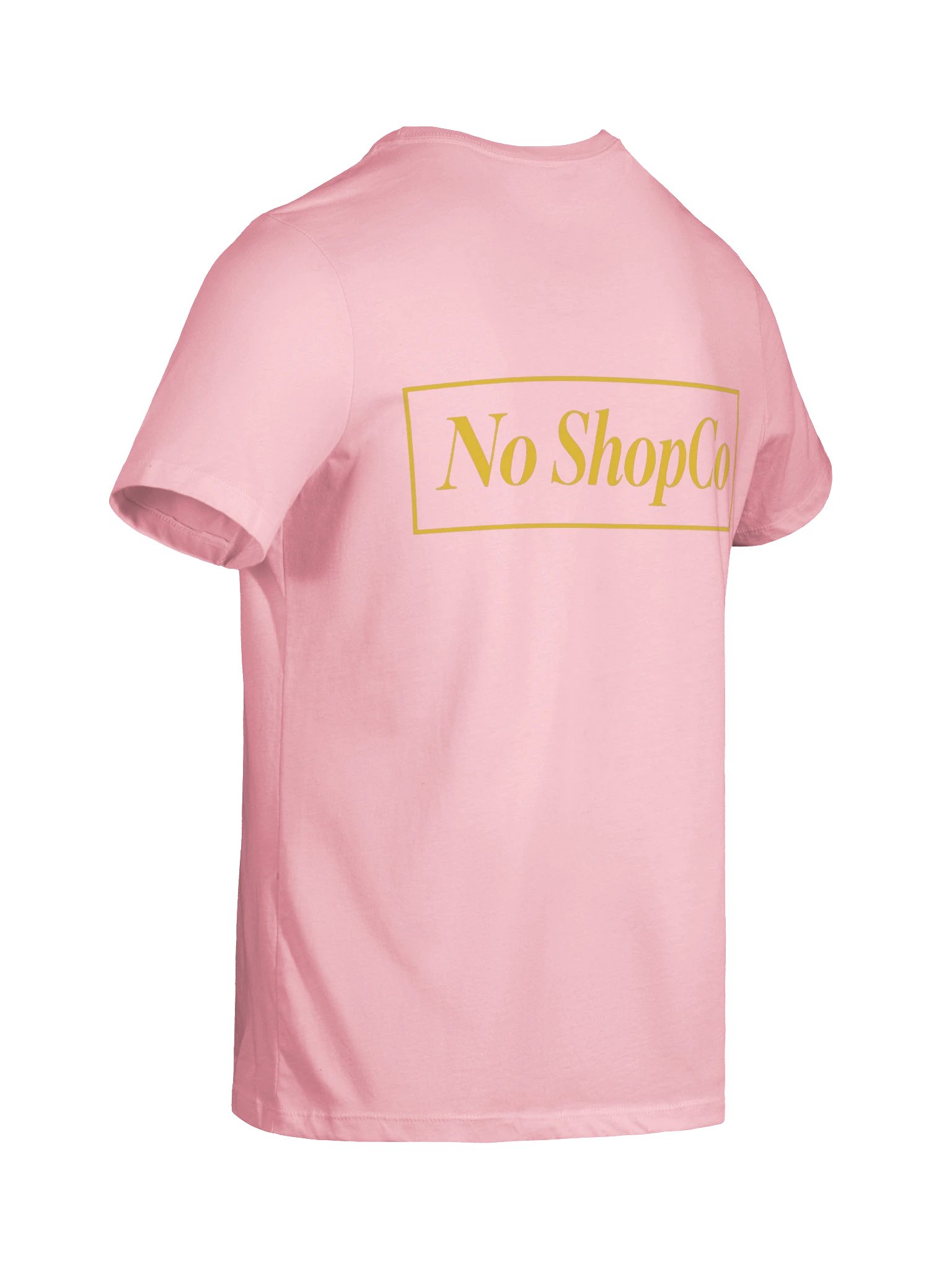No Middle Finger Point ShopCo Yellow Women’s Pink Tee product image (10)