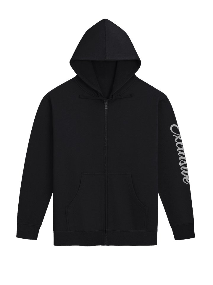 White EMG Logo Zip-Up Hoodie product image (1)