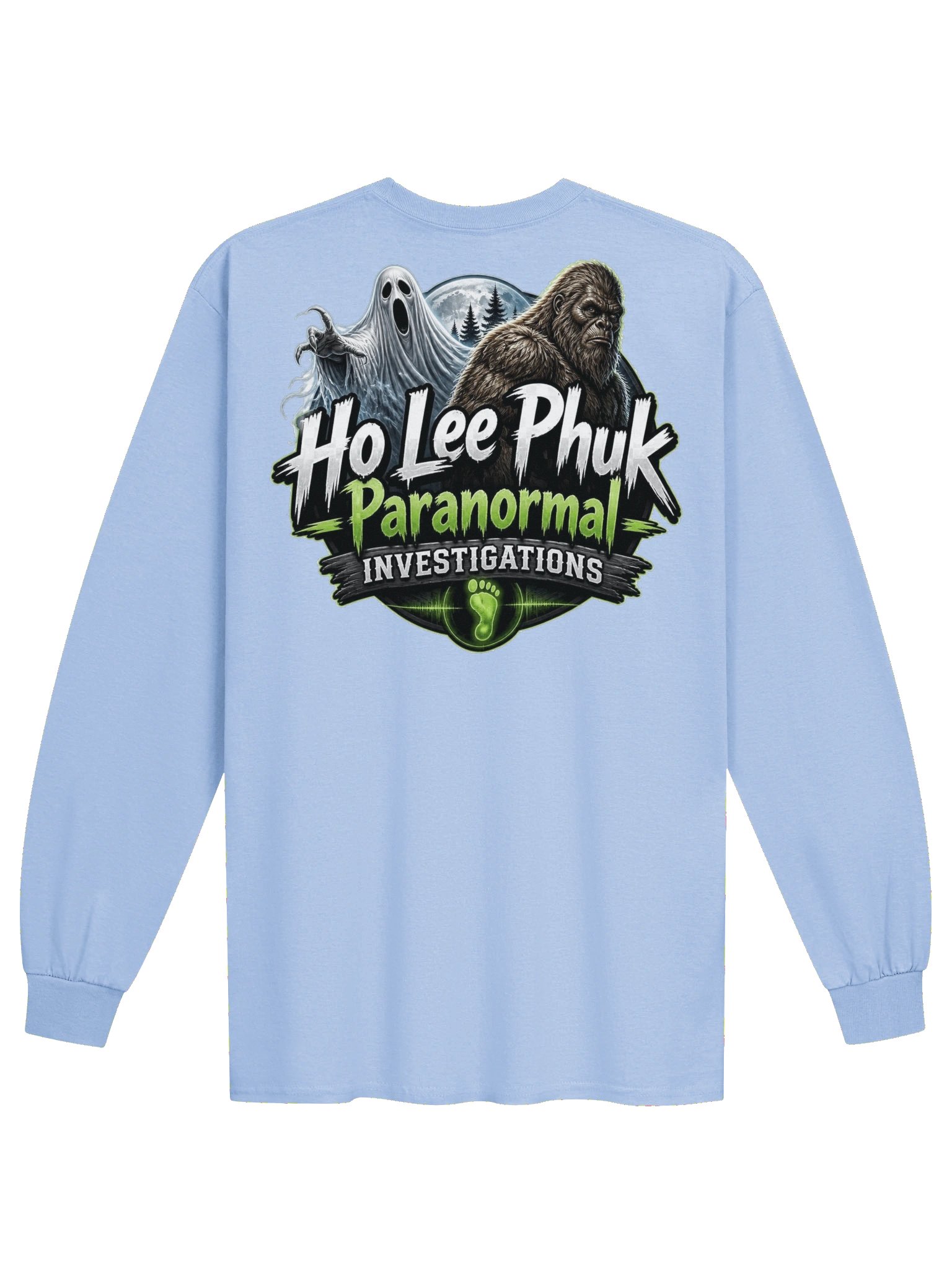 Ho Lee Phuk Paranormal Investigations Cotton Long Sleeve T-Shirt product image (14)