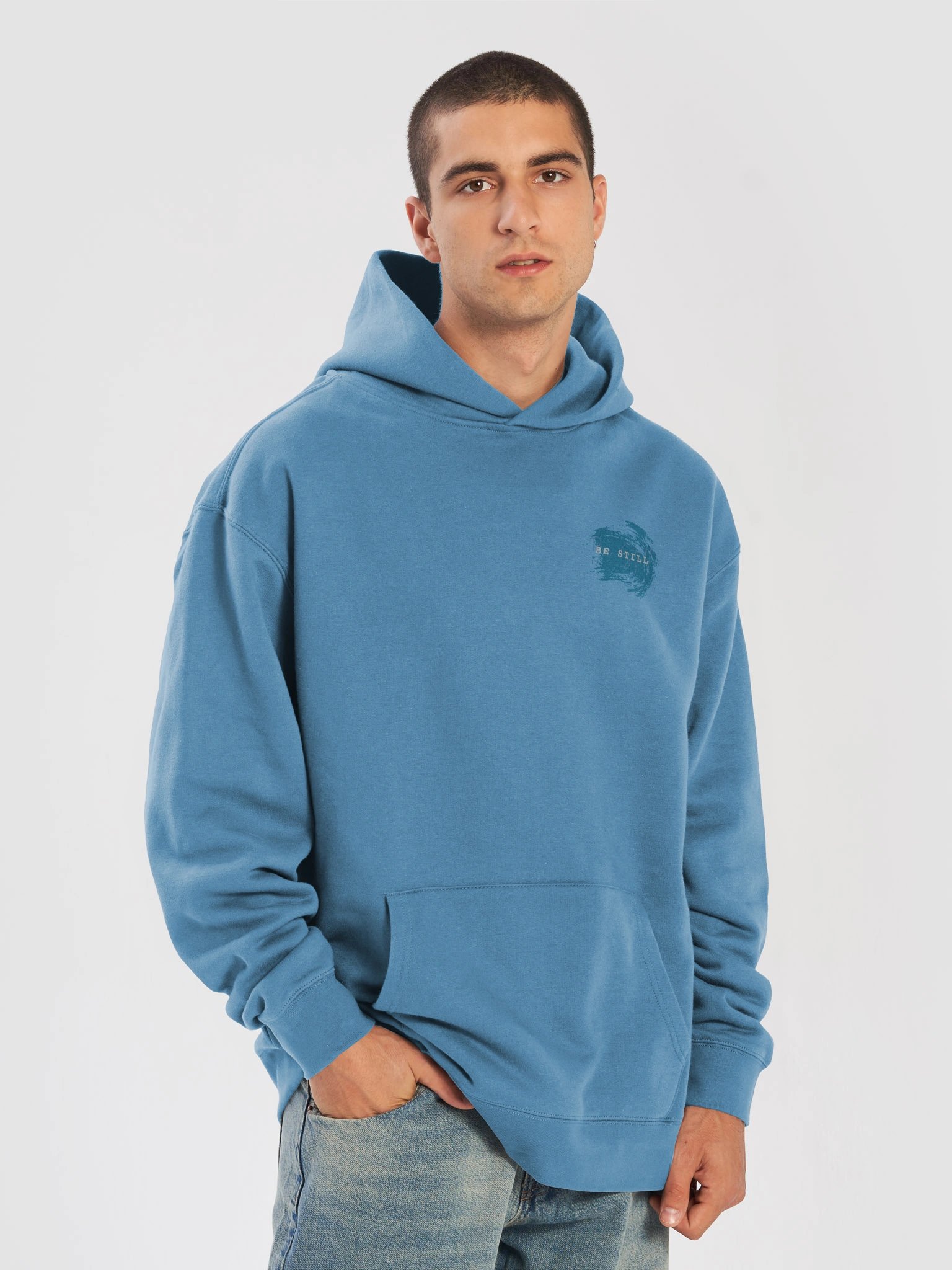 Be Still - Blue Hoodie product image (7)