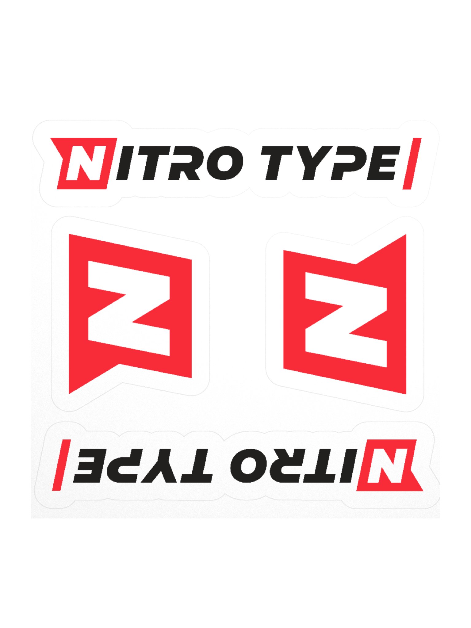 Nitro Type Logo Sticker Pack product image (3)